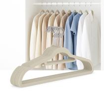 Kit 20 Cabides de Veludo Slim Fininho Antideslizante Para Roupas de Adulto Organiza Closets e Guarda Roupas