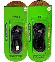 Kit 20 Cabos Usb Turbo V8 / Tipo C Todas As Marcas Atacado