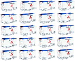 Kit 20 Caixa De Giz Colorido Para Lousa Quadro Verde/negro