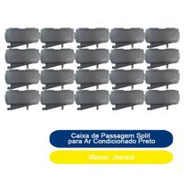 Kit 20 Caixa de Passagem Split para Ar Condicionado Joinsul Preto Kit 20 Caixa de Passagem Split para Ar Condicionado Joinsul Preto