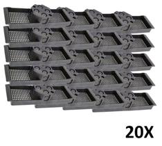 Kit 20 Caixa Luz Suporte P/ Laje Octogonal 30cm Tuboline