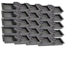 Kit 20 Caixa Luz Suporte Para Laje Octogonal 30Cm Tuboline