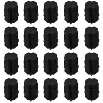 Kit 20 Caixas Octagonal Preta 10,5cm Instalação Para Laje Kit 20 Caixas Octagonal Preta 10,5cm Instalação Para Laje