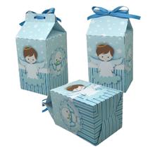 Kit 20 Caixinhas Milk para Batizado Monte suas Lembrancinhas