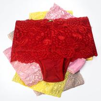 Kit 20 Calcinha Feminina Cintura Alta Algodão Conforto Renda Tanga Adulto Empório Da Roupa