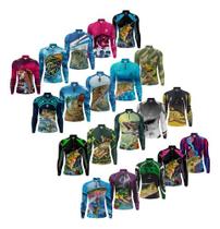 Kit 20 Camisetas Pesca Masculina Manga Longa Camisa Uv50 Kit 20 Camisetas Pesca Masculina Manga Longa Camisa Uv50