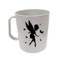 Kit 20 canecas fadas dia das crianças 400 ml plástico Kit 20 canecas fadas dia das crianças 400 ml plástico