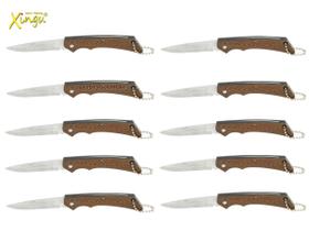 Kit 20 Canivetes Xingu XV2846 - Cabo Amadeirado