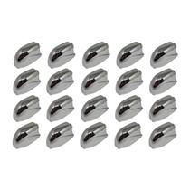 Kit 20 Canoas Caixa Tom Surdo e Bumbo Bateria 19.08 Cromada