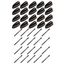 Kit 20 Canoas Tom Caixa Preta 19.6 + 20 Parafusos 55Mm X 6Mm - Spanking Kit 20 Canoas Tom Caixa Preta 19.6 + 20 Parafusos 55Mm X 6Mm - Spanking