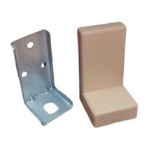 Kit 20 Cantoneiras Aérea Metálica Reforçada + Capa Bege