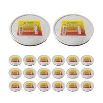 Kit 20 Cap Tampão Esgoto 100mm Interno Brec Kit 20 Cap Tampão Esgoto 100mm Interno Brec
