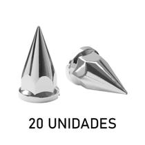 Kit 20 Capa Plástica para Porca de Roda 33mm - Americana Kit 20 Capa Plástica para Porca de Roda 33mm - Americana