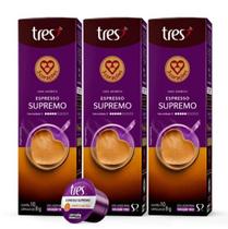 Kit 20 Cápsulas SUPREMO Café Expresso 3 Três Corações Kit 20 Cápsulas SUPREMO Café Expresso 3 Três Corações