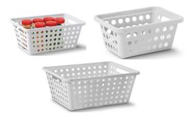 Kit 20 Cesta Organizadora 5 Cesta G 5 Cesta M 10 Cesta P