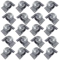 Kit 20 Chapinhas Chapa Inclinada 15º com Tubo Fixação Pés Palito Rosca 5/16 Zincada Kit 20 Chapinhas Chapa Inclinada 15º com Tubo Fixação Pés Palito Rosca 5/16 Zincada