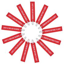 Kit 20 chaveiros remove before flight