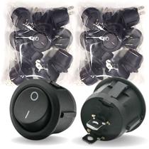 Kit 20 Chaves Tic-Tac Redonda Liga Desliga Technoise Kit 20 Chaves Tic-Tac Redonda Liga Desliga Technoise