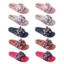 Kit 20 Chinelos Sandálias Beach Slide Laço Pano Atacado K16