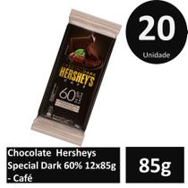Kit 20/Chocolate Hersheys Special Dark 60% 12x85g - Café
