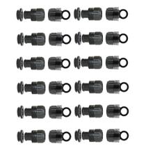 Kit 20 Conector Inicial Mangueira Santeno + Chula + Tampão