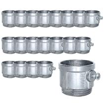 Kit 20 Conector Unid Cônico Condulete C/ Rosca 3/4" Alumínio Kit 20 Conector Unid Cônico Condulete C/ Rosca 3/4" Alumínio