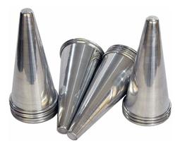 Kit 20 Cones 15cm Para Produção De Pizza Cone Gastrobel