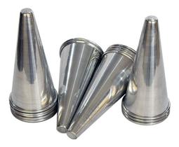 Kit 20 Cones 17cm Para Produção De Pizza Cone Gastrobel
