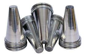 Kit 20 Cones 8cm Para Produção De Pizza Cone Gastrobel