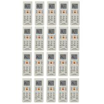 Kit 20 Controles Remoto Kt-9018e Ar Condicionado Universal