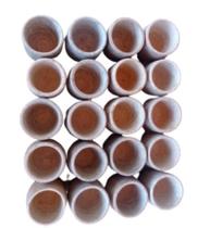 Kit 20 Copinhos em pedra sabão para cachaça, licor e vinho