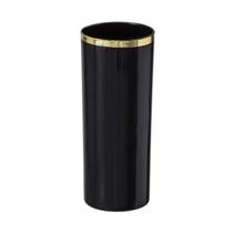 KIT 20 Copos Long Drink Com Borda Metalizada 350ml Liso S/ Gravar