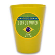 Kit 20 Copos Semi Descartáveis Personalizados Copa do Mundo