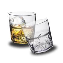 Kit 20 Copos Whisky Acrílico Cristal Bares Lanchonetes Sofisticado - Fastmixshop
