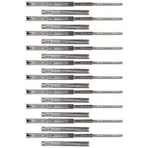 Kit 20 Corrediças Telescópicas de 30cm (12") Zincada Para Gavetas 10 Pares Kit 20 Corrediças Telescópicas de 30cm (12") Zincada Para Gavetas 10 Pares