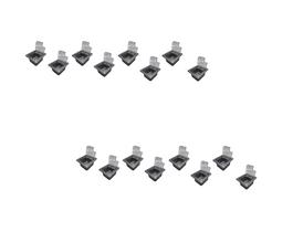 KIT 20 CUBAS GASTRONÔMICAS GN 1/6x65 mm 900 ml Em PLÁSTICO ABS (Copolímero) Cinza + 20 TAMPAS 1/6 Em POLICARBONATO Transparente Com FLIP, DOBRADIÇA e KIT 20 CUBAS GASTRONÔMICAS GN 1/6x65 mm 900 ml Em PLÁSTICO ABS (Copolímero) Cinza + 20 TAMPAS 1/6 Em POLICARBONATO Transparente Com FLIP, DOBRADIÇA e