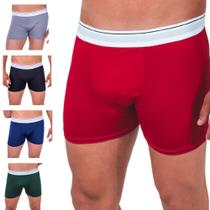 Kit 20 cueca boxer microfibra cores sortidas Kit 20 cueca boxer microfibra cores sortidas