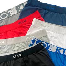 Kit 20 Cuecas Boxer Adulto Klot - Box Lisa Kit 20 Cuecas Boxer Adulto Klot - Box Lisa