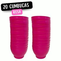 Kit 20 Cumbucas Tigelas Sobremesa Sorvete Açaí 700ml Bowl Vasilhas para caldos