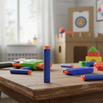 KIT 20 Dardos Nerf com Ventosa Refil Lançador De Dardos Brinquedo Recarga Brinquedo Menino Menina KIT 20 Dardos Nerf com Ventosa Refil Lançador De Dardos Brinquedo Recarga Brinquedo Menino Menina