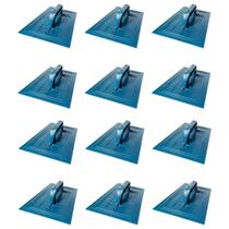 Kit 20 Desempenadeira De Plastico Lisa 22x34 Reboco E Massa Grossa