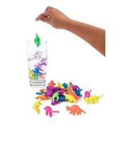Kit 20 Dinossauros que Aumentam Na Água Varias Cores