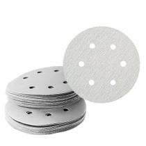 Kit 20 Disco Lixa Pluma Orbital 150mm 6'' 6 Furos Grão 60