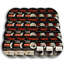 Kit 20 Discos Corte 115x1x22,2mm Metal Inox Famastil