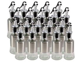 Kit 20 eiteiro Vinagreiro Recipiente Em Vidro E Inox Bico Kit 20 eiteiro Vinagreiro Recipiente Em Vidro E Inox Bico