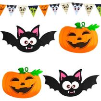 Kit 20 Enfeites p/ Decoração Festa Halloween Dia das Bruxas Kit 20 Enfeites p/ Decoração Festa Halloween Dia das Bruxas