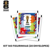 Kit 20 Envelopes de Figurinhas Copa do Mundo FIFA 2026 Panini (140 figurinhas)