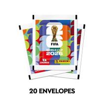 Kit 20 Envelopes de Figurinhas Copa do Mundo FIFA 2026 Panini Kit 20 Envelopes de Figurinhas Copa do Mundo FIFA 2026 Panini