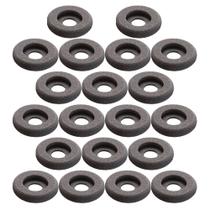 KIT 20 Espuma 6,5cm x 1,8cm Preta Vazada Para Headset Logitech e Plantronics C310 C320 C310M C320MC