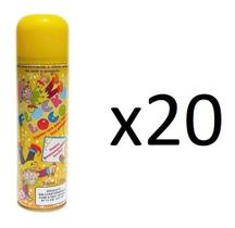Kit 20 Espuma De Carnaval Espuminha Para Festas 300ml